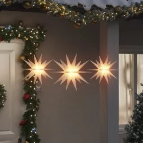 Foldable LED Christmas lamps 3 units white by vidaXL, Christmas lights - Ref: Foro24-356197, Price: 39,34 €, Discount: %