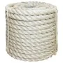 100% sisal rope 20 mm 25 m by vidaXL, Ropes and metal cords - Ref: Foro24-155037, Price: 69,80 €, Discount: %