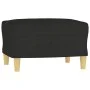 3-piece sofa set with black fabric cushions by vidaXL, Sofas - Ref: Foro24-3201286, Price: 423,12 €, Discount: %