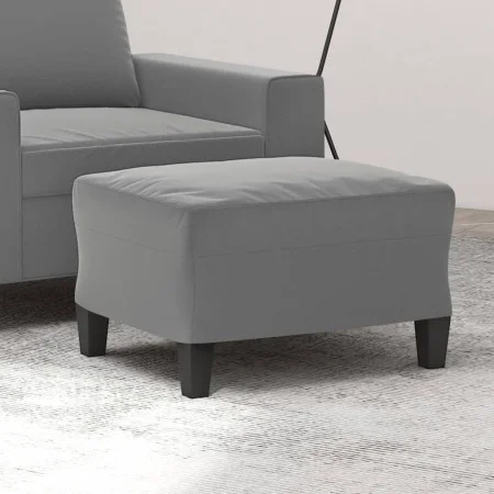 Fußstütze aus dunkelgrauem Mikrofaserstoff 60x50x41 cm von vidaXL, Osmanen - Ref: Foro24-349343, Preis: 53,75 €, Rabatt: %
