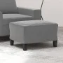 Dark gray microfiber footrest 60x50x41 cm by vidaXL, Ottomans - Ref: Foro24-349343, Price: 54,97 €, Discount: %