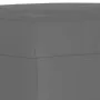 Fußstütze aus dunkelgrauem Mikrofaserstoff 60x50x41 cm von vidaXL, Osmanen - Ref: Foro24-349343, Preis: 53,75 €, Rabatt: %