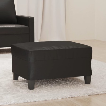 Schwarzer Fußhocker aus Kunstleder, 70x55x41 cm von vidaXL, Osmanen - Ref: Foro24-349355, Preis: 64,12 €, Rabatt: %