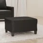 Black synthetic leather footstool 70x55x41 cm by vidaXL, Ottomans - Ref: Foro24-349355, Price: 63,51 €, Discount: %