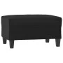 Black synthetic leather footstool 70x55x41 cm by vidaXL, Ottomans - Ref: Foro24-349355, Price: 63,51 €, Discount: %