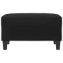 Black synthetic leather footstool 70x55x41 cm by vidaXL, Ottomans - Ref: Foro24-349355, Price: 63,51 €, Discount: %