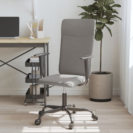 Bürostuhl höhenverstellbarer dunkelgrauer Stoff von vidaXL, Bürostühle - Ref: Foro24-353018, Preis: 86,97 €, Rabatt: %