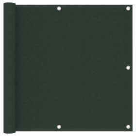Dunkelgrüne Oxford Stoff-Balkonmarkise 90x500 cm von vidaXL, Sonnenschirme - Ref: Foro24-135002, Preis: 24,99 €, Rabatt: %
