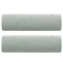Cojines decorativos 2 uds terciopelo gris claro Ø15x50 cm de vidaXL, Cojines - Ref: Foro24-349509, Precio: 25,66 €, Descuento: %
