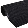 Schwarze PVC-Eingangsmatte, Fußmatte 90 x 120 cm von vidaXL, Fußmatten - Ref: Foro24-241265, Preis: 25,64 €, Rabatt: %