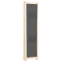 Biombo divisor 5 paneles de tela gris 200x170x4 cm de vidaXL, Divisores de ambientes - Ref: Foro24-248177, Precio: 70,16 €, D...