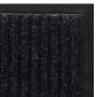 Schwarze PVC-Eingangsmatte, Fußmatte 90 x 120 cm von vidaXL, Fußmatten - Ref: Foro24-241265, Preis: 25,64 €, Rabatt: %
