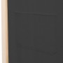 Biombo divisor 5 paneles de tela gris 200x170x4 cm de vidaXL, Divisores de ambientes - Ref: Foro24-248177, Precio: 70,16 €, D...