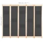 Raumteiler mit 5 grauen Stoffpaneelen, 200x170x4 cm. von vidaXL, Raumteiler - Ref: Foro24-248177, Preis: 72,21 €, Rabatt: %