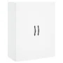Aparador alto madera contrachapada blanco 69,5x34x180 cm de vidaXL, Aparadores - Ref: Foro24-3198081, Precio: 169,17 €, Descu...