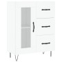 Tall white plywood sideboard 69.5x34x180 cm by vidaXL, Sideboards - Ref: Foro24-3198097, Price: 170,14 €, Discount: %
