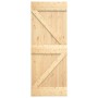 Puerta corredera con herrajes madera maciza de pino 85x210 cm von vidaXL, Türen - Ref: Foro24-3202984, Preis: 174,70 €, Rabat...