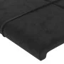 Headboard with black velvet ears 103x23x118/128 cm by vidaXL, Headboards and footboards - Ref: Foro24-3118000, Price: 88,84 €...