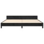 Bed frame with black velvet headboard 200x200 cm by vidaXL, Beds and slatted bases - Ref: Foro24-3125777, Price: 234,41 €, Di...