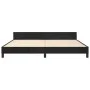 Bed frame with black velvet headboard 200x200 cm by vidaXL, Beds and slatted bases - Ref: Foro24-3125777, Price: 253,76 €, Di...