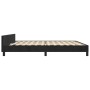 Bed frame with black velvet headboard 200x200 cm by vidaXL, Beds and slatted bases - Ref: Foro24-3125777, Price: 234,41 €, Di...
