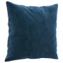 Dekokissen 2 Stück blauer Samt 40x40 cm von vidaXL, Kissen - Ref: Foro24-349494, Preis: 21,65 €, Rabatt: %