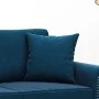 Dekokissen 2 Stück blauer Samt 40x40 cm von vidaXL, Kissen - Ref: Foro24-349494, Preis: 21,24 €, Rabatt: %