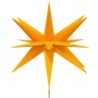 Lámpara de Navidad LED y estaca tierra plegable amarilla 57 cm de vidaXL, Luces de Navidad - Ref: Foro24-356192, Precio: 31,1...