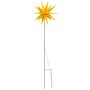 LED-Weihnachtslampe und gelber klappbarer Erdspieß 57 cm von vidaXL, Weihnachtsbeleuchtung - Ref: Foro24-356192, Preis: 31,15...