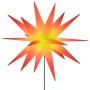 Weihnachtslampe mit LED und rotem Klapp-Erdspieß 57 cm von vidaXL, Weihnachtsbeleuchtung - Ref: Foro24-356190, Preis: 31,15 €...
