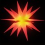 Christmas lamp with LED and red folding ground stake 57 cm by vidaXL, Christmas lights - Ref: Foro24-356190, Price: 31,15 €, ...