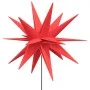Christmas lamp with LED and red folding ground stake 57 cm by vidaXL, Christmas lights - Ref: Foro24-356190, Price: 37,40 €, ...
