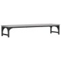 Sonoma gray engineered wood screen support 85x23x15.5 cm by vidaXL, Computer bases and risers - Ref: Foro24-834008, Price: 22...