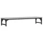 Sonoma gray engineered wood screen support 85x23x15.5 cm by vidaXL, Computer bases and risers - Ref: Foro24-834008, Price: 22...