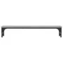 Sonoma gray engineered wood screen support 85x23x15.5 cm by vidaXL, Computer bases and risers - Ref: Foro24-834008, Price: 22...