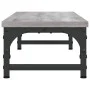 Sonoma gray engineered wood screen support 85x23x15.5 cm by vidaXL, Computer bases and risers - Ref: Foro24-834008, Price: 22...
