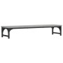 Sonoma gray engineered wood screen support 85x23x15.5 cm by vidaXL, Computer bases and risers - Ref: Foro24-834008, Price: 22...
