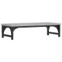 Sonoma gray engineered wood display stand 55x23x14 cm by vidaXL, Computer bases and risers - Ref: Foro24-834003, Price: 22,42...