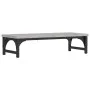 Sonoma gray engineered wood display stand 55x23x14 cm by vidaXL, Computer bases and risers - Ref: Foro24-834003, Price: 22,28...