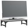 Sonoma gray engineered wood display stand 55x23x14 cm by vidaXL, Computer bases and risers - Ref: Foro24-834003, Price: 22,42...