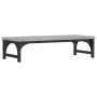 Sonoma gray engineered wood display stand 55x23x14 cm by vidaXL, Computer bases and risers - Ref: Foro24-834003, Price: 22,42...