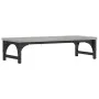Sonoma gray engineered wood display stand 55x23x14 cm by vidaXL, Computer bases and risers - Ref: Foro24-834003, Price: 22,28...