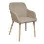 Dining chairs 2 units beige fabric and solid oak wood by vidaXL, dining chairs - Ref: Foro24-241155, Price: 219,60 €, Discoun...