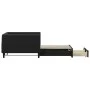 Trundle sofa bed with drawers black velvet 100x200 cm by vidaXL, Beds and slatted bases - Ref: Foro24-3197830, Price: 317,53 ...