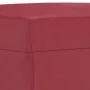 Red synthetic leather 3-piece sofa set with cushions by vidaXL, Sofas - Ref: Foro24-3201386, Price: 502,86 €, Discount: %