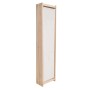 Biombo divisor 5 paneles de tela crema 200x170x4 cm de vidaXL, Divisores de ambientes - Ref: Foro24-247106, Precio: 82,28 €, ...