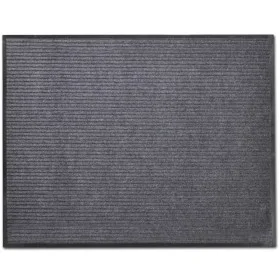 Grauer PVC-Fußmattenteppich 90x60 cm von vidaXL, Fußmatten - Ref: Foro24-241274, Preis: 25,03 €, Rabatt: %