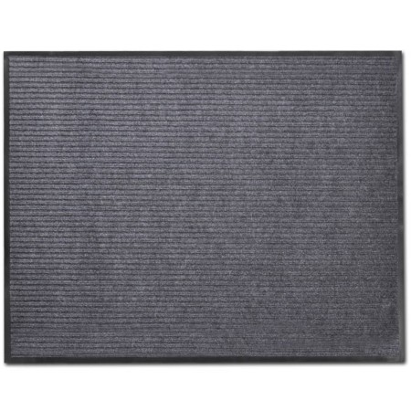 Grauer PVC-Fußmattenteppich 90x60 cm von vidaXL, Fußmatten - Ref: Foro24-241274, Preis: 25,68 €, Rabatt: %