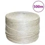100% sisal rope 4 mm 500 m by vidaXL, Ropes and metal cords - Ref: Foro24-155011, Price: 67,32 €, Discount: %