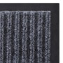 Grauer PVC-Fußmattenteppich 90x60 cm von vidaXL, Fußmatten - Ref: Foro24-241274, Preis: 25,68 €, Rabatt: %